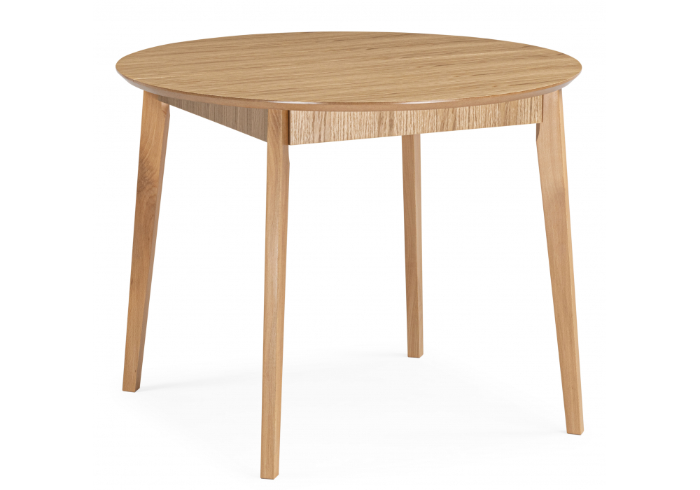 Стол деревянный Woodville Форли 100(130)x100 светлое дерево