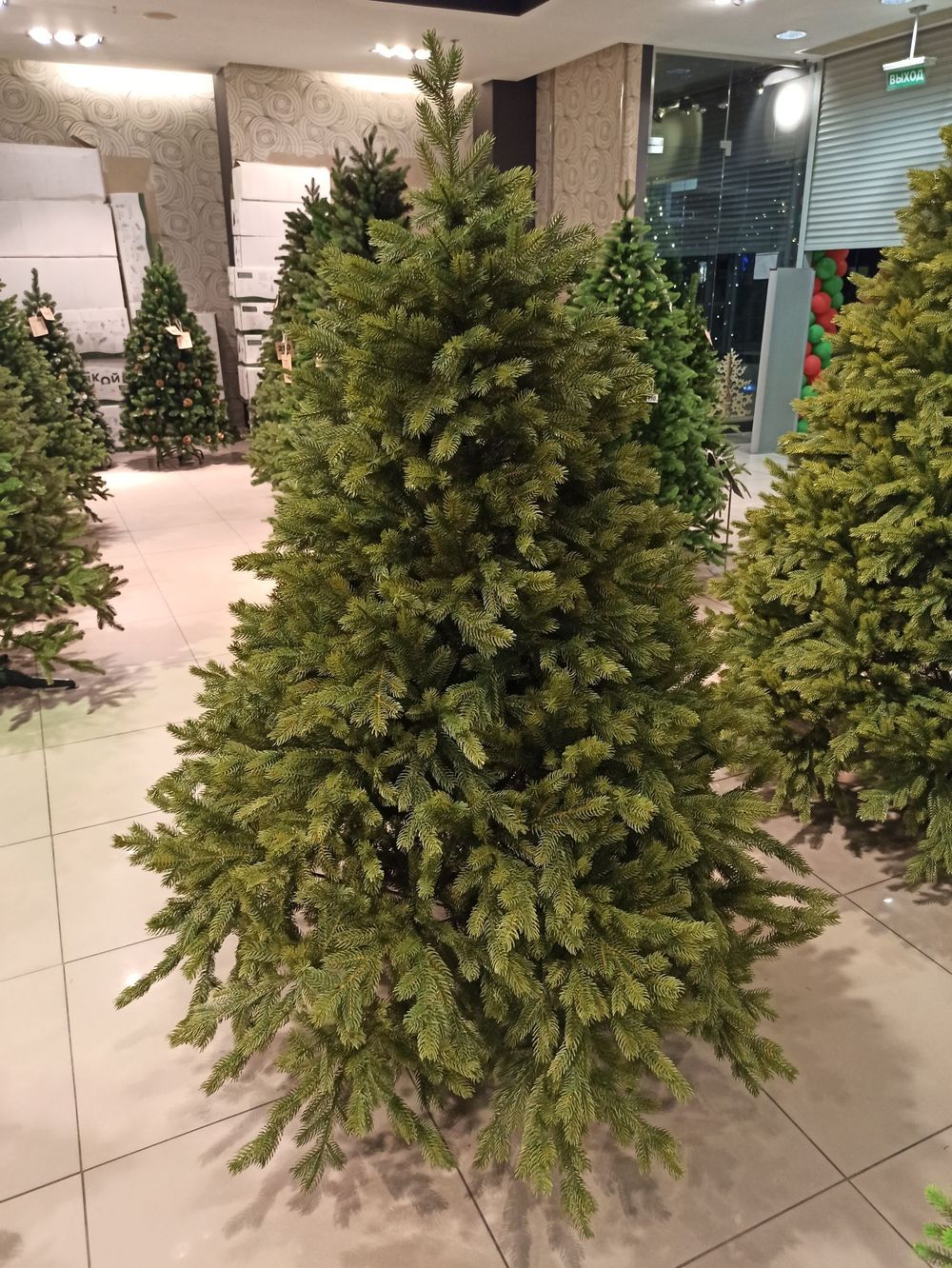Ель искусственная «Эрмитажная» (Литая хвоя) 180 см / 1.8 м