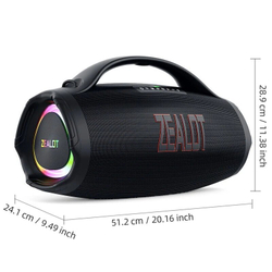 Портативная колонка ZEALOT S98 160 Вт