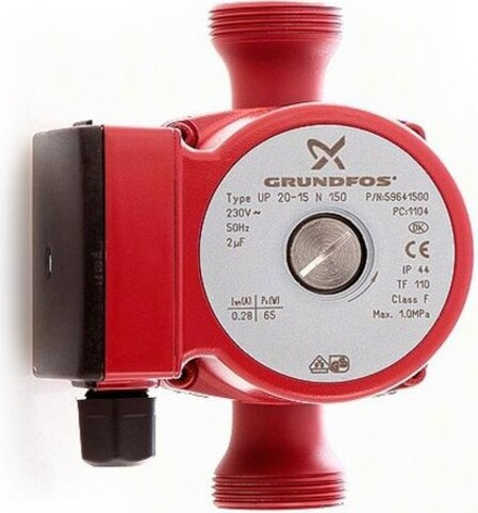 Насос циркуляционный GRUNDFOS UP 20-07 N 59640506 НС-0073809