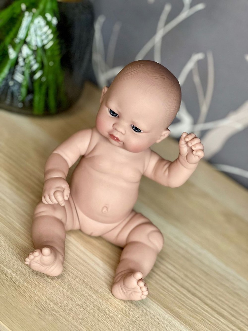 Кукла Berbesa виниловая 27см Recien Nacido  (2511K3)