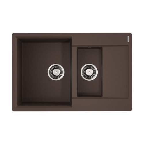 кухонная мойка Omoikiri Daisen 78-2T-DC Tetogranit/темный шоколад
