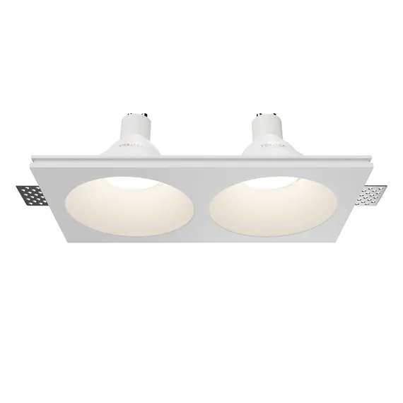 Встраиваемый светильник Гипс Модерн / Gyps Modern 2*GU10 10 Вт Technical dl129-gu10-02-w