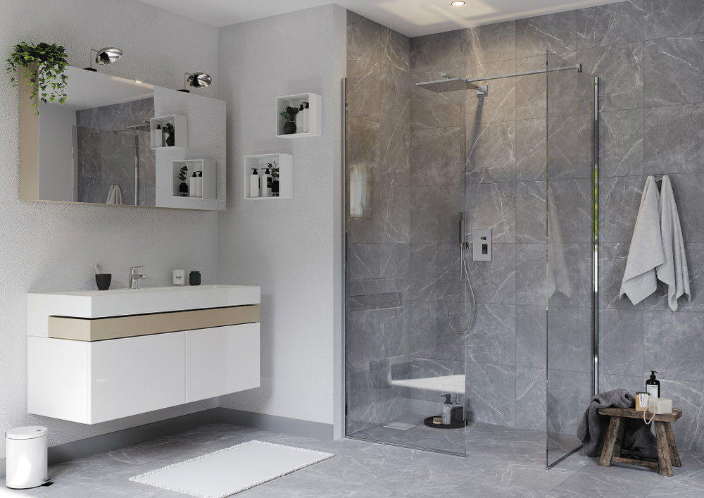 Глазурованный керамогранит Artens Dina 42x42 см 1.587 м² сатинированный цвет серый