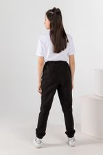 Брюки для девочки Скул-1 Виотекс ЧЁРНЫЙ