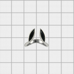 "Шимми" кольцо в серебряном покрытии из коллекции "Twist" от Jenavi