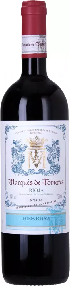 Вино Marques de Tomares Reserva Rioja DOCa, 0,75 л.