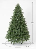 Ель искусственная «Брено» (Литая) 180 см / 1.8 м