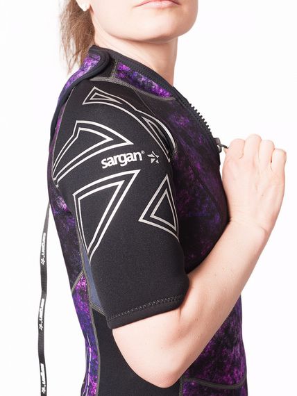 Гидрокостюм Sargan Nero 2.0 Shorty lady 2 мм GalaxyAPE-07/черный