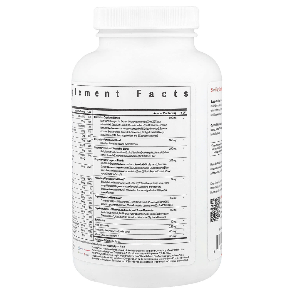 Seeking Health, Optimal мультивитамины, 240 капсул