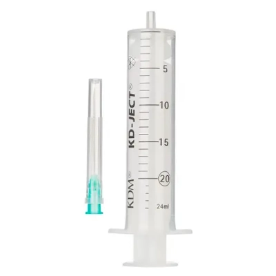 Шприц двухкомпонентный KDM KD-Ject 20 мл игла 21G 0,8х40 мм 50 шт