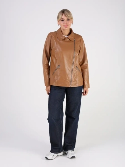 Кожаная куртка демисезонная косуха