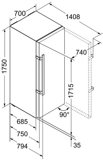 Морозильник Liebherr GN 4635