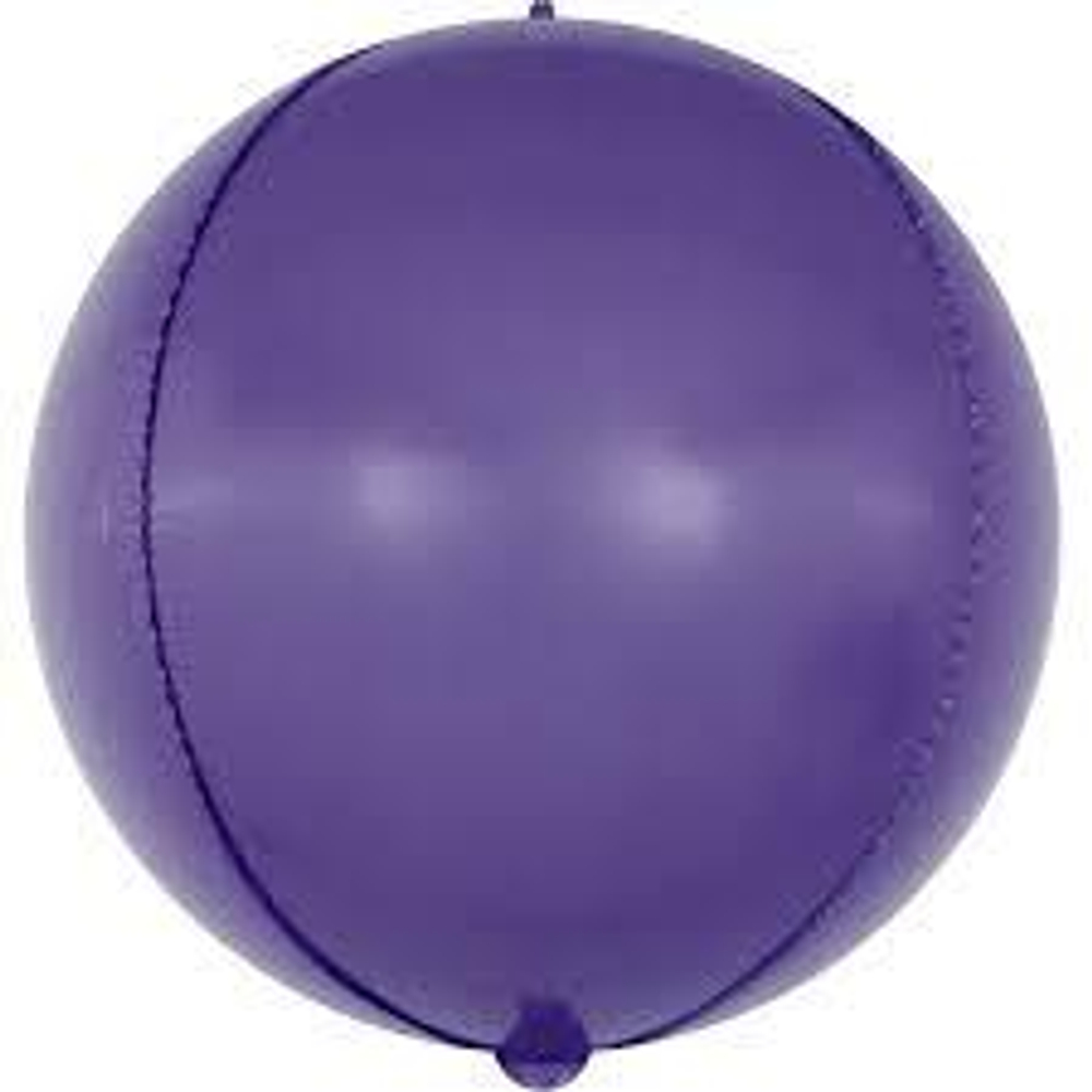 3D Сфера 22" фиолетовый и45