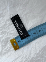 Бирка Шан. Черная 15x47 мм.