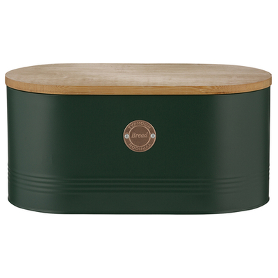 Хлебница living, 18х16х33,5 см, зеленая
