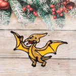 Наклейка на стекло «Дракоша» 15*20 см