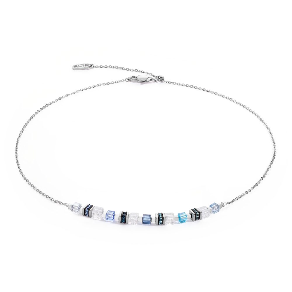 Колье Coeur de Lion Blue-Silver 5076/10-0717