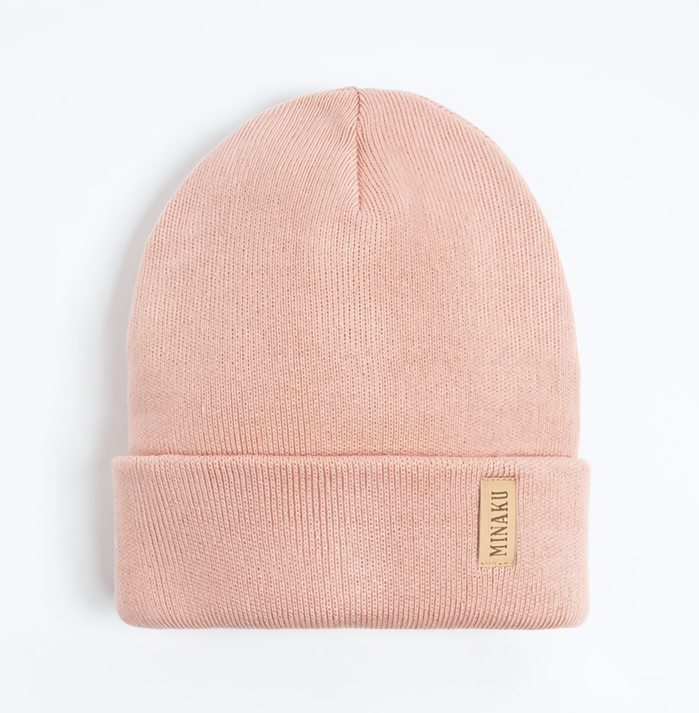 Шапка детская с отворотом р. 56/ 7882403 MINAKU Шапка детская с отворотом р. 56/ 7882403 MINAKU