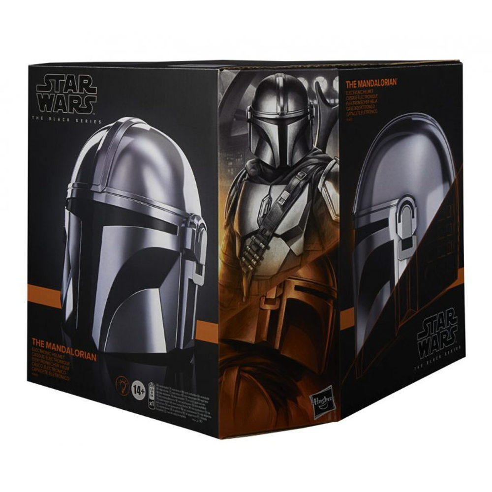 Star Wars The Black Series - Электронный шлем-шлем The Mandalorian LIGHT F0493