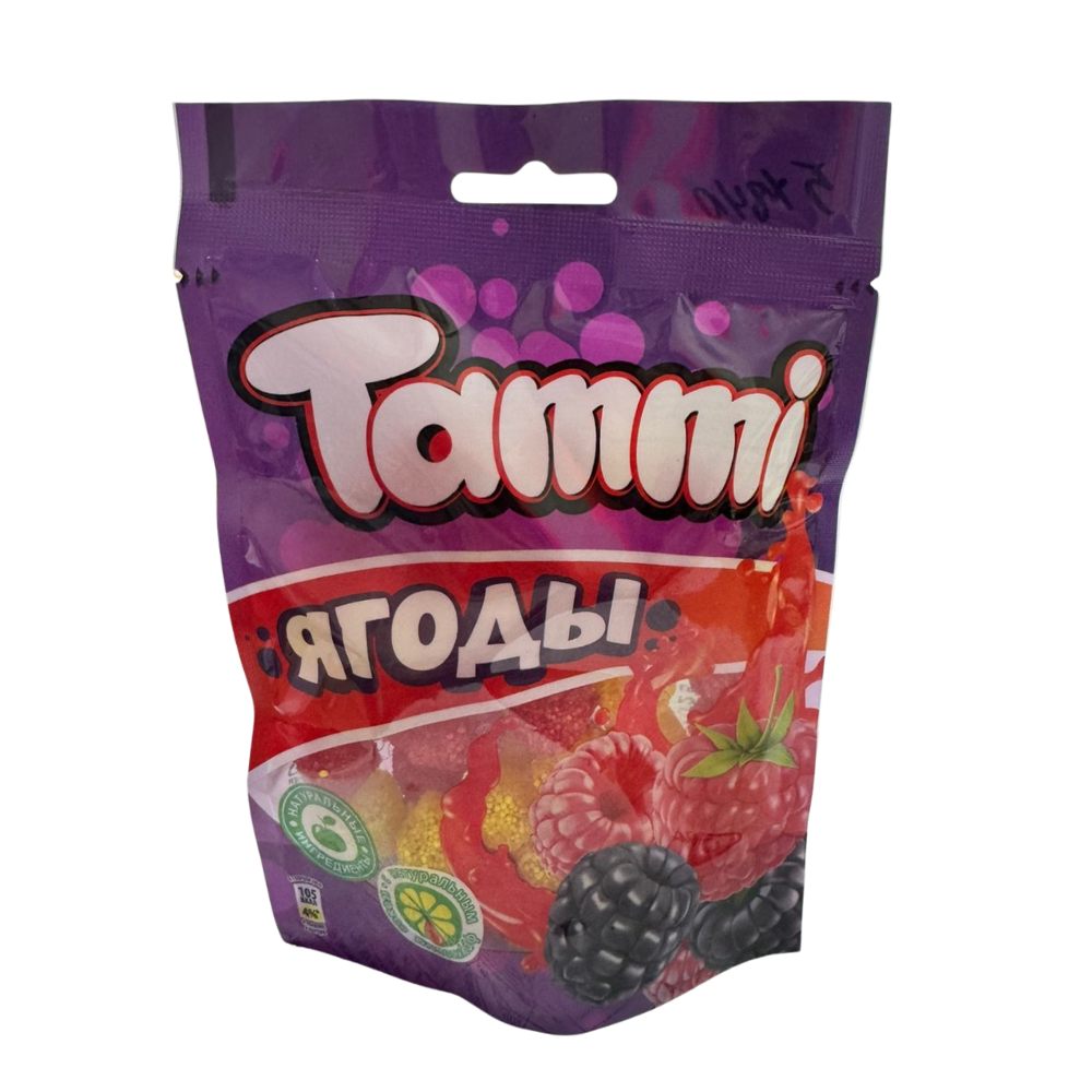 Мармелад жевательный Tammi Ягоды 150 гр