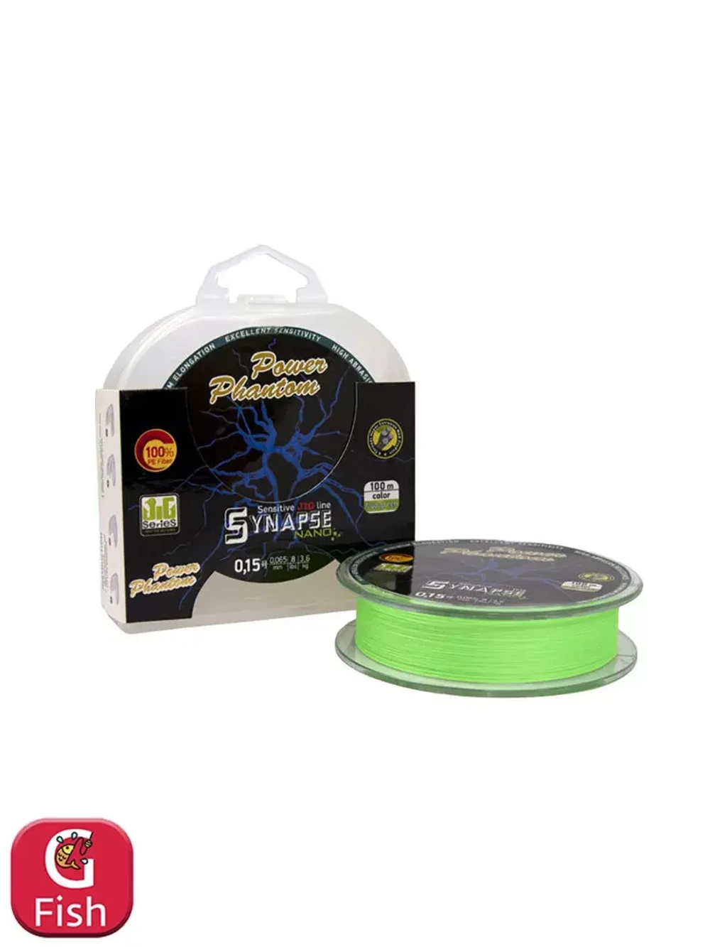 Шнур для рыбалки Power Phantom Synapse NANO PE