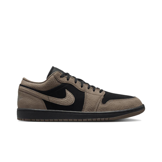 Jordan Air Jordan 1 Cushioning Low top Vintage Basketball Shoes Unisex Brown Black