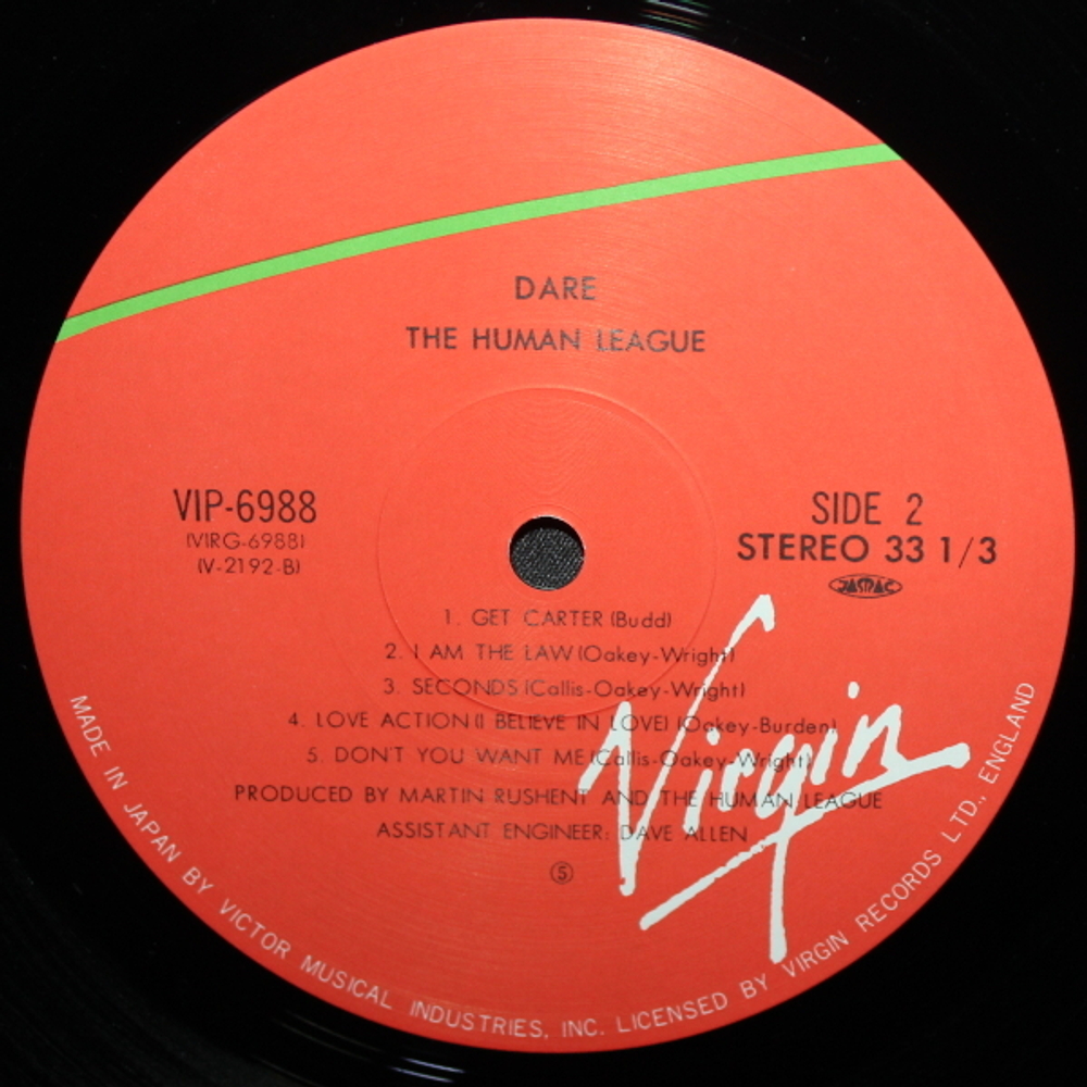 The Human League / Dare! (LP)