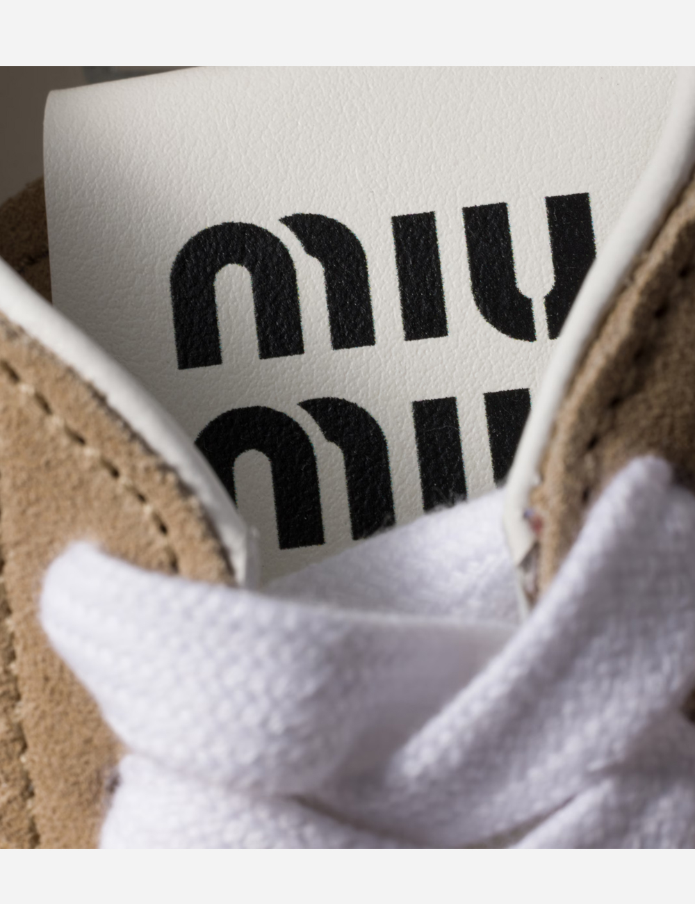 Miu Miu Plume Suede "Desert Beige"