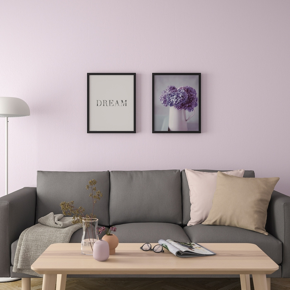 IKEA BILD  (ИКЕА БИЛД)  -  Плакат, цветочные сны, 40x50 см