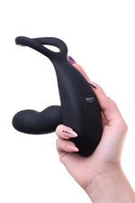 Черный стимулятор простаты Maud с вибрацией (Цвет: черный)