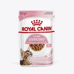 Royal Canin Kitten Sterilised пауч для стерилизованных котят в соусе 85г