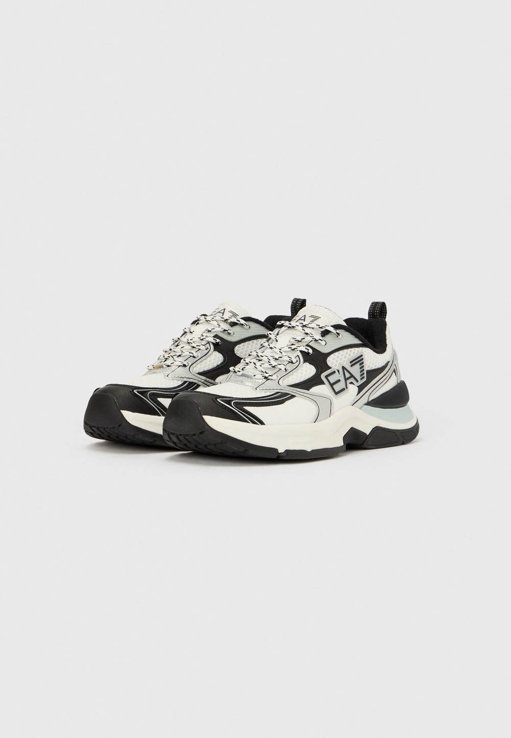 EA7 Emporio Armani PREDATOR UNISEX - Кроссовки низкие - Чёрный