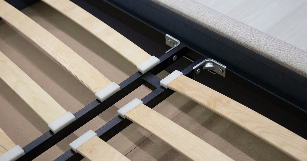 Кровать Миа 160 см жаккард тыквенный