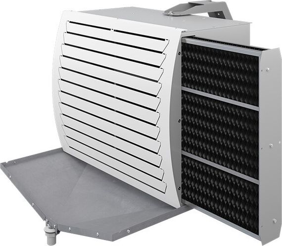 Настенный фанкойл до 5 кВт Тепломаш КЭВ-4Ф3.5ПМ — (4)