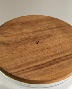 Zara Home пищевой контейнер из стекла, цвет прозрачный, 15.5 см