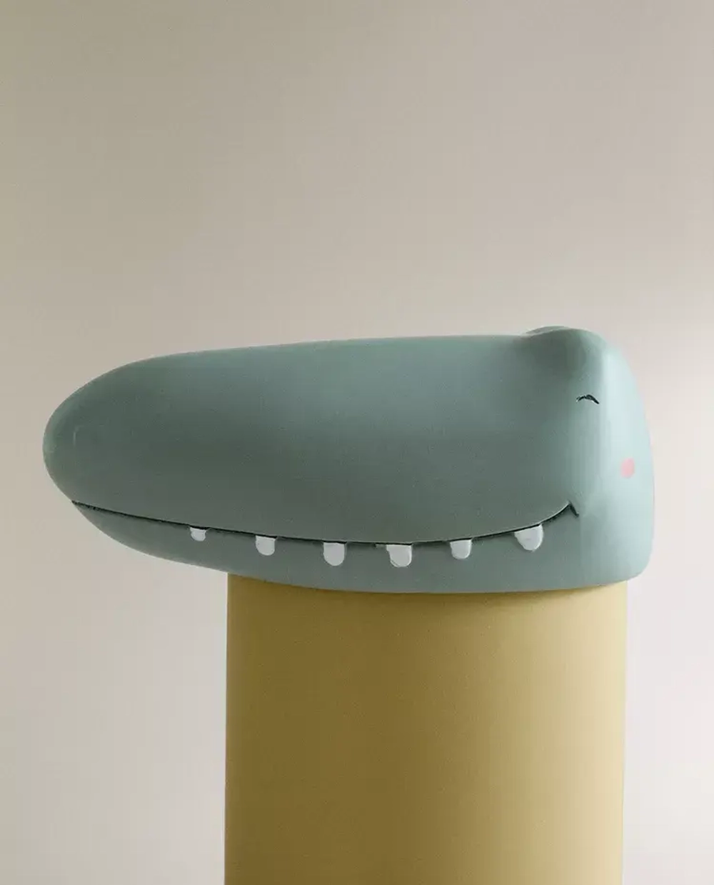 ZARA HOME ДЕТСКИЙ ДОЗАТОР ДЛЯ МЫЛА "КРОКОДИЛ", ЗЕЛЕНЫЙ