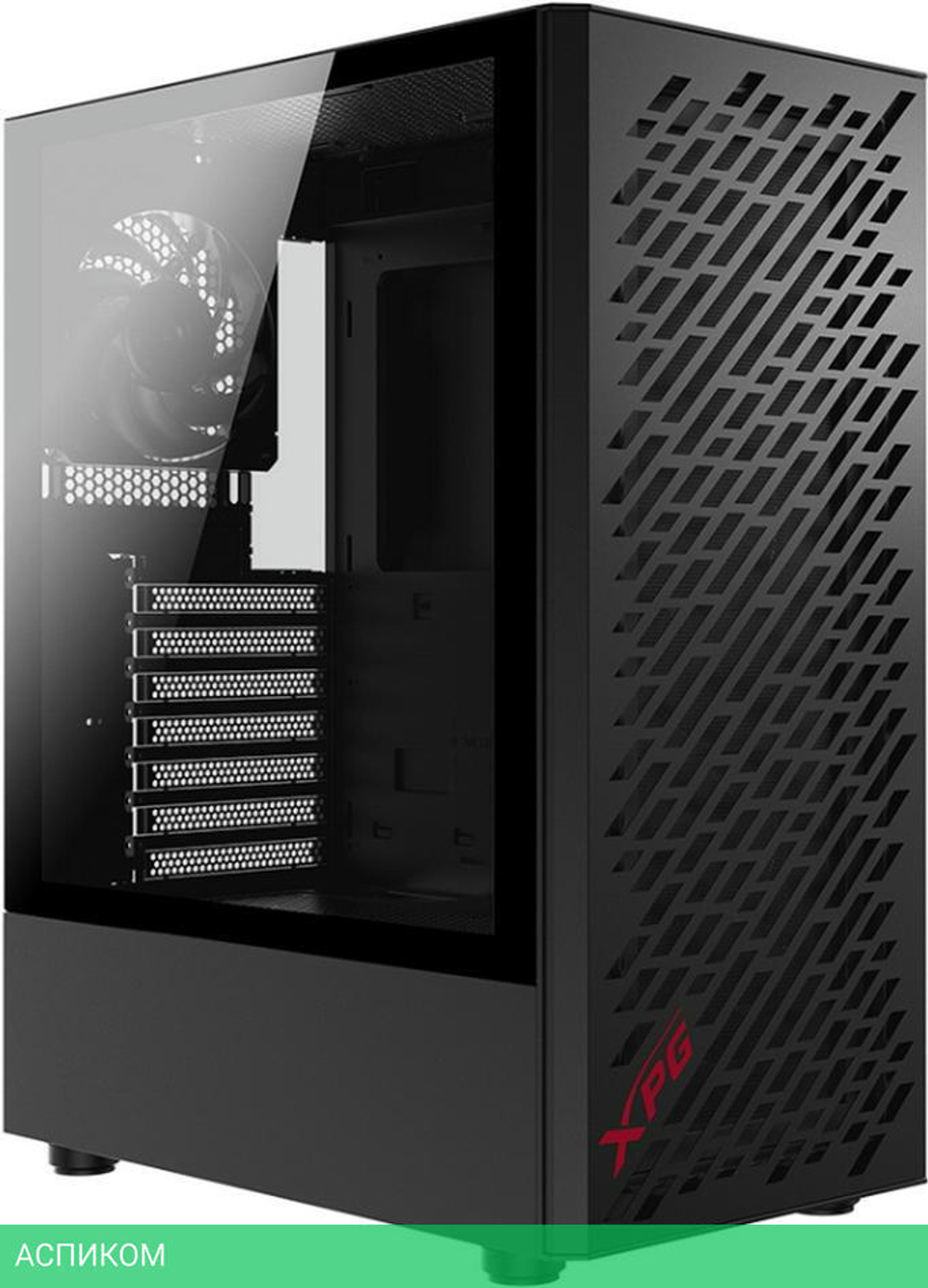 Корпус XPG Valor Air без БП Black (VALORAIRMT-BKCWW)