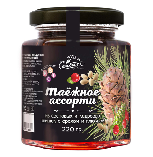 Таежное Ассорти / 220 г / Сам бы ел