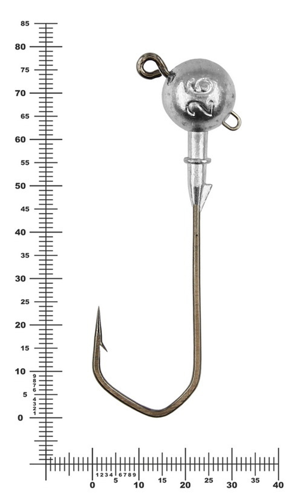 Джиг некрашеный Stinger Eye Jig, крючок Vido Craft VD-079 7/0 (3шт/уп)