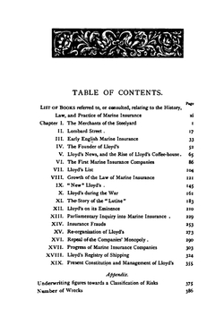 The history of Lloyd's and of marine insurance in Great Britain. With an appendix containing statistics relating to marine insurance | Frederick Martin