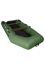 Барс-2900 СКК слань+киль зеленый (лодка ПВХ под мотор)