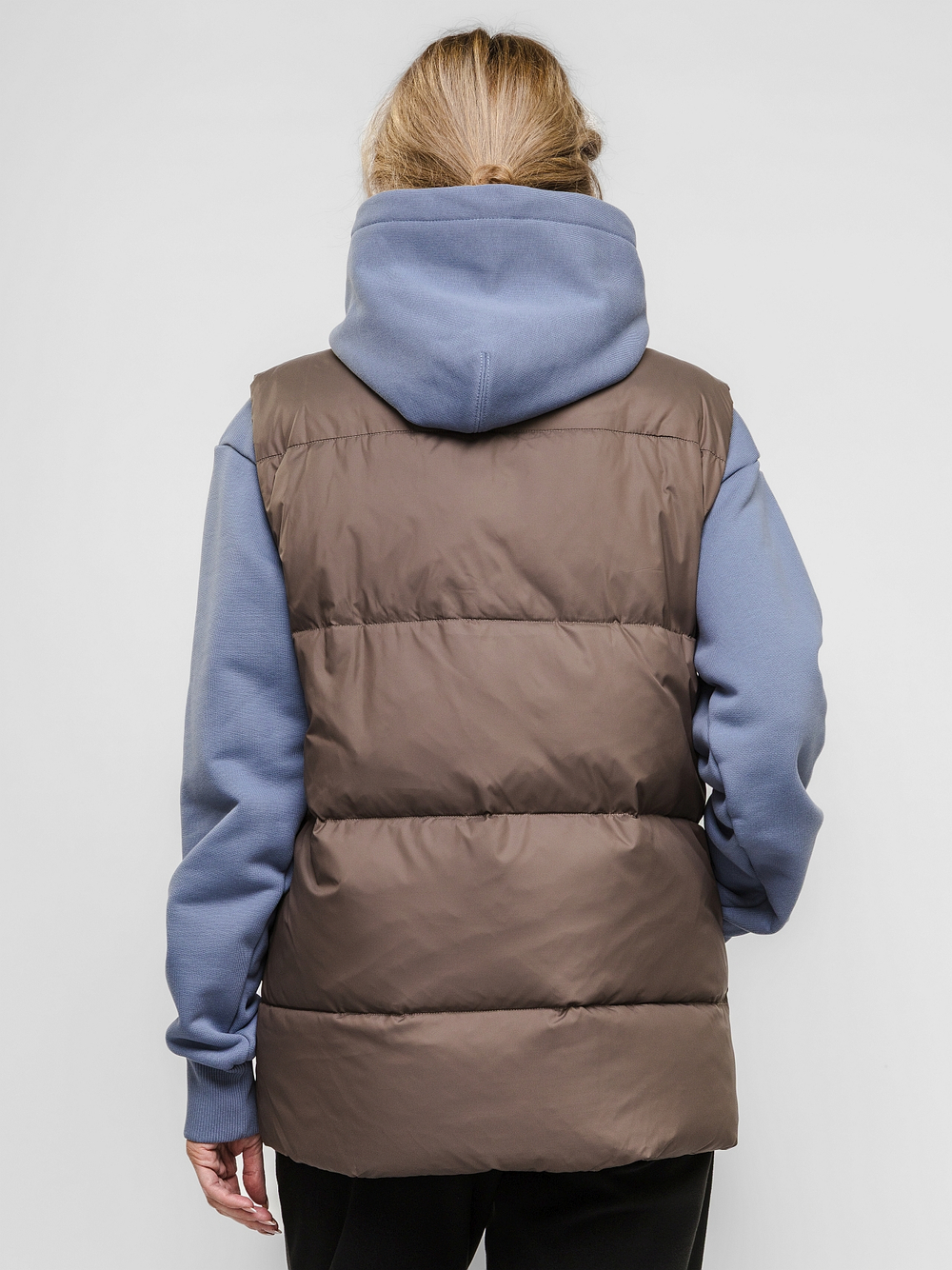 Жилет "НОХО" утеплённый, унисекс, цвет "Прибрежный туман"