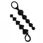 Набор анальных стимуляторов Satisfyer Love Beads black (2 шт)