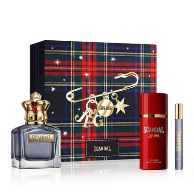 Jean Paul Gaultier Scandal Pour Homme EDT 100 ml + EDT MINI 10 ml + DEO VAPO 150 ml (man) 1 pcs