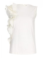 Топ женский T-Shirt Con Volant LIU JO