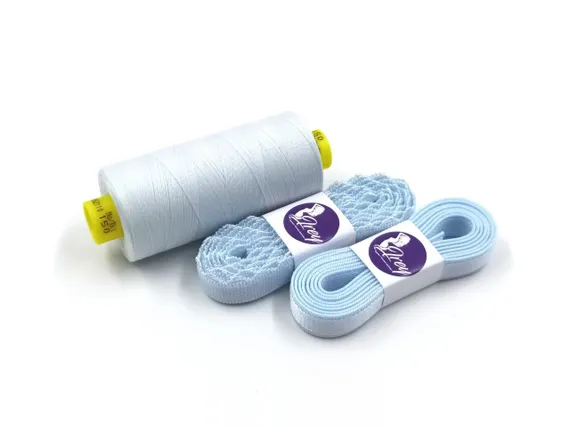 Нитки Guetermann MARA 150/1000 м, светло-голубой