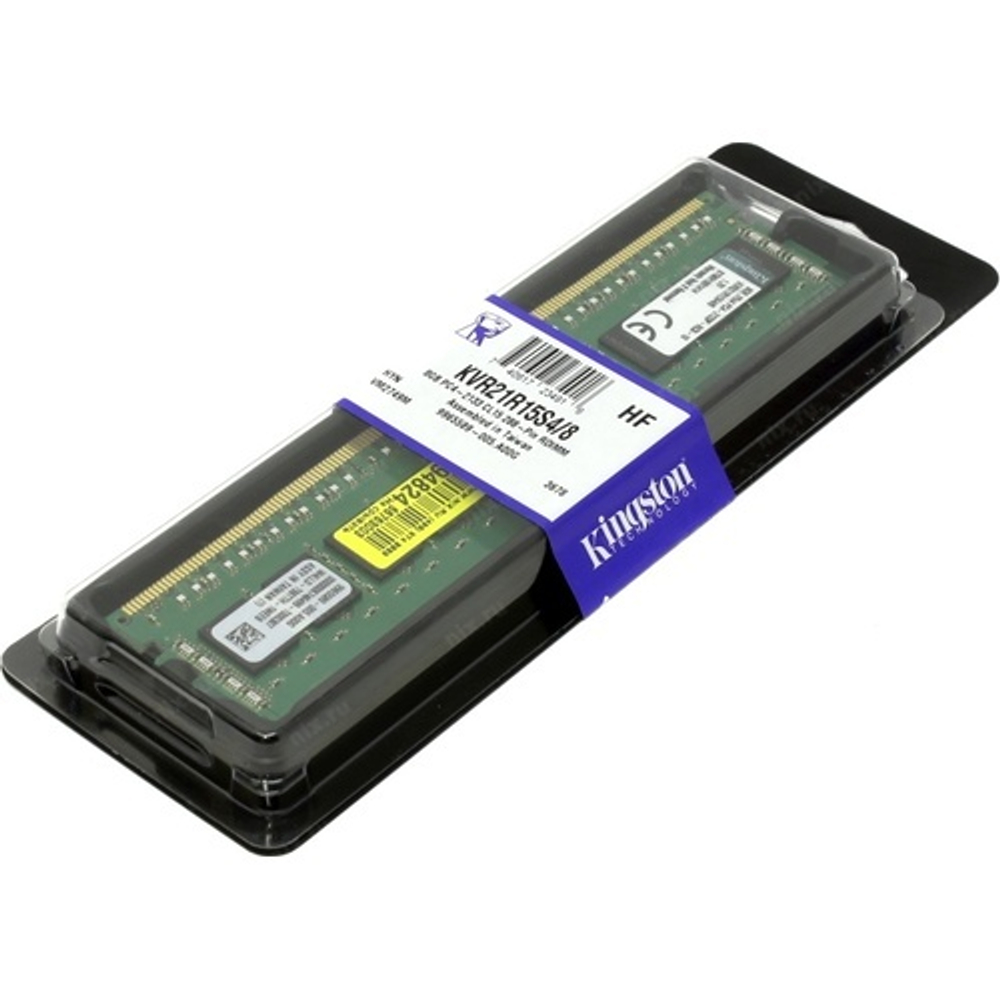 Модуль памяти DDR4-2133 (PC4-17000)  8GB &lt;KINGSTON&gt; KVR21R15S4/8