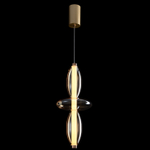 Светильник подвесной Crystal Lux QUASAR SP14W LED AMBER