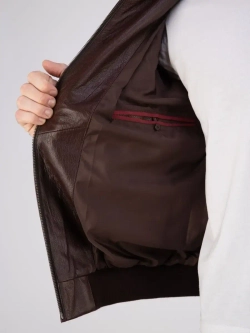 Куртка весна кожаная из натуральной кожи